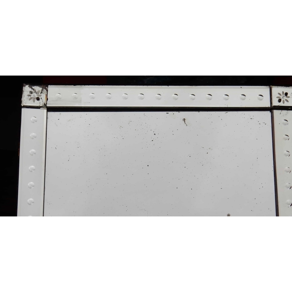 1900′ Miroir Venise A Bulles 120 X 100 cm | Biron 1900' Miroir Venise A Bulles 120 X 100 cm