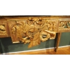 Console Louis XVI en bois doré