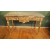 Console Louis XVI en bois doré