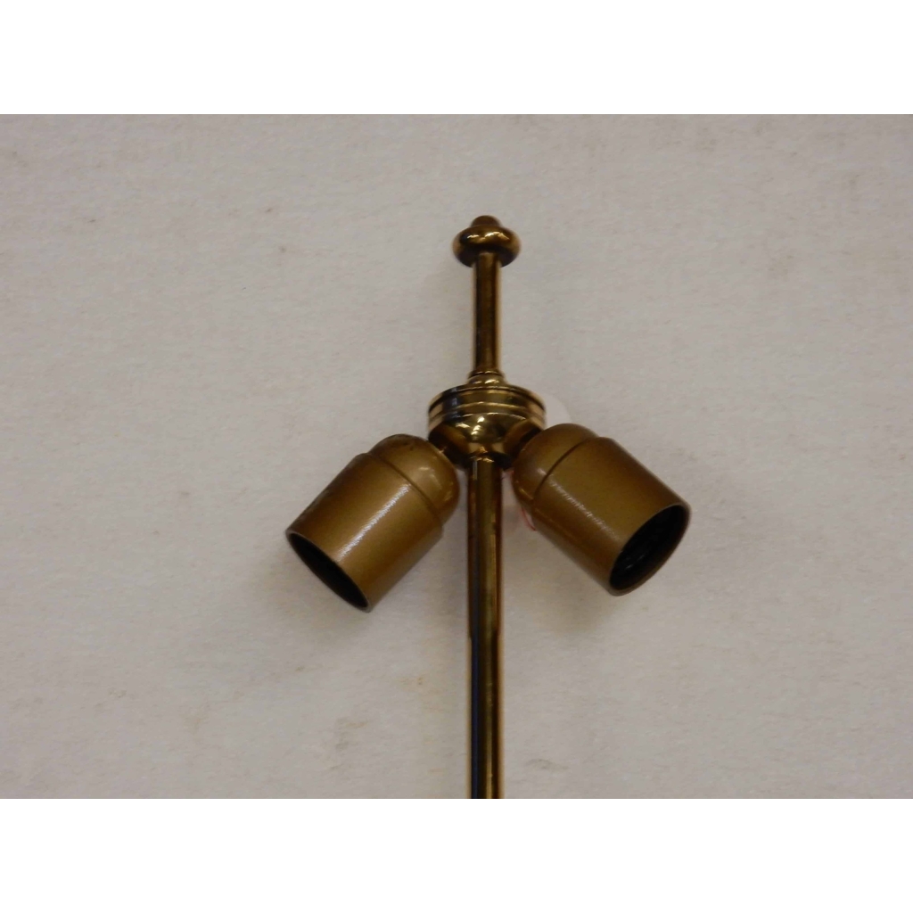 1970' Lampe aux Plantins Style Maison Jansen