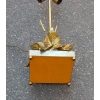 1970' Lampe aux Plantins Style Maison Jansen