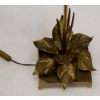 1970' Lampe aux Plantins Style Maison Jansen