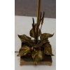 1970' Lampe aux Plantins Style Maison Jansen