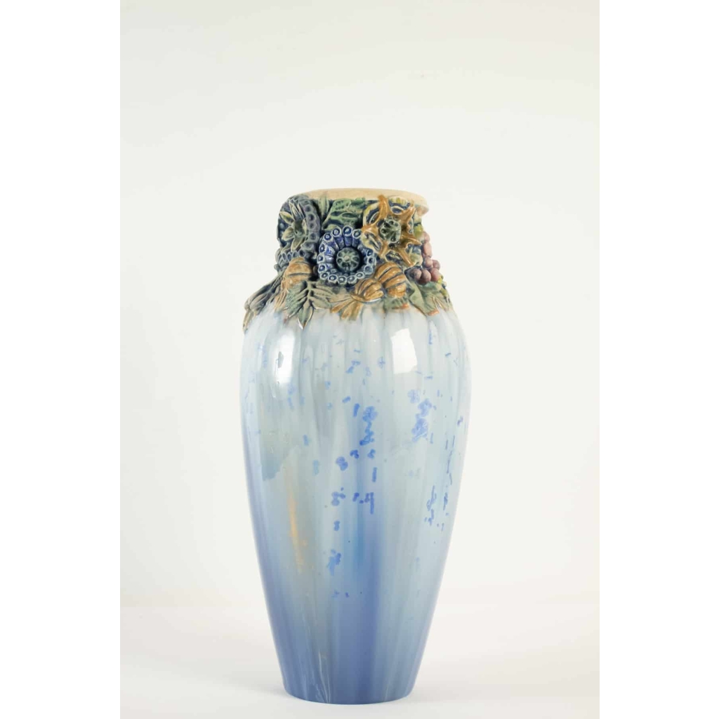 Grand vase en céramique art déco par Joseph Mougin (1876 – 1961 ) | Biron ||||||||