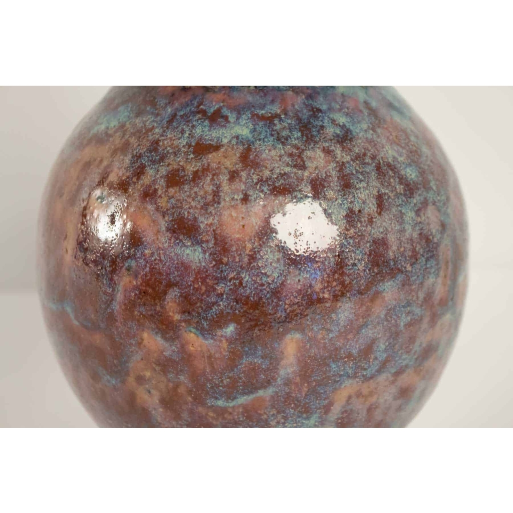 Frédéric Kiefer ( 1894 -1977) – vase ovoïde en céramique art deco | Biron Frédéric Kiefer ( 1894 -1977) - vase ovoïde en céramique art deco