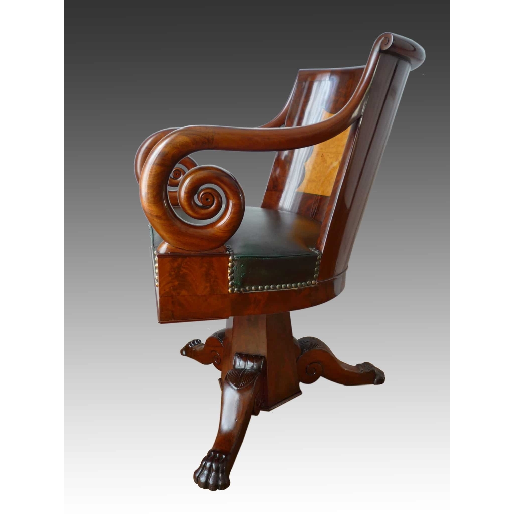 rare fauteuil de bureau | Biron rare fauteuil de bureau