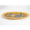Jean Lurçat ( 1892 – 1966 ) – grand plat en faïence, céramique année 50. | Biron Jean Lurçat ( 1892 - 1966 ) - grand plat en faïence, céramique année 50.