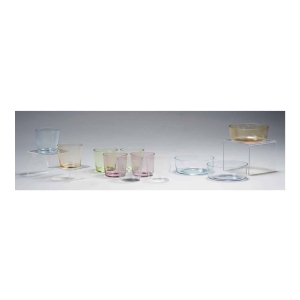 CHRISTIAN DIOR 8 verres et 3 coupes