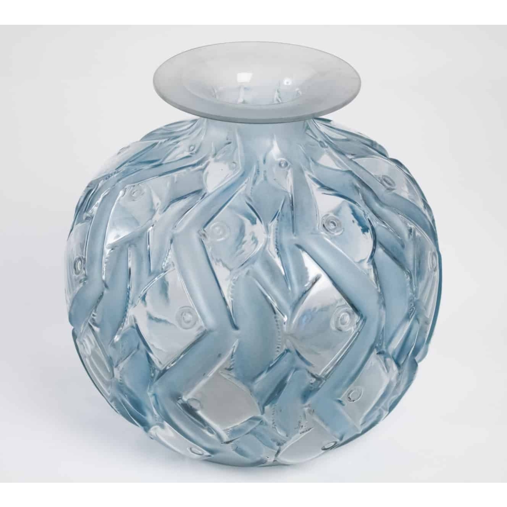 René LALIQUE – Vase « Penthièvre » – 1928 | Biron René LALIQUE - Vase "Penthièvre" - 1928