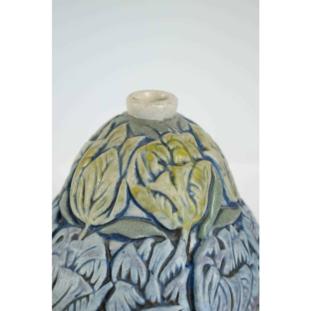 Joseph ( 1876-1961) et Pierre Mougin (1880-1955) – Vase en céramique, art déco | Biron Joseph ( 1876-1961) et Pierre Mougin (1880-1955) - Vase en céramique, art déco