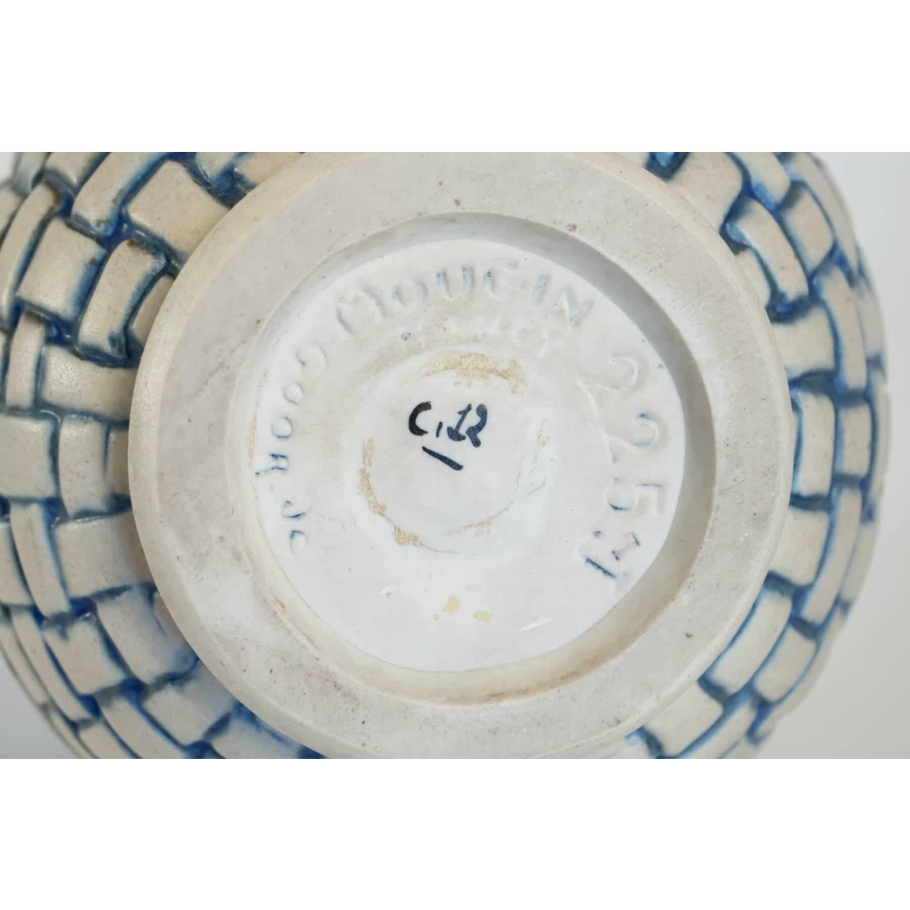 Joseph ( 1876-1961) et Pierre Mougin (1880-1955) – Vase en céramique, art déco | Biron Joseph ( 1876-1961) et Pierre Mougin (1880-1955) - Vase en céramique, art déco