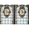 PAIRE DE VITRAUX RENAISSANCE | Biron PAIRE DE VITRAUX RENAISSANCE