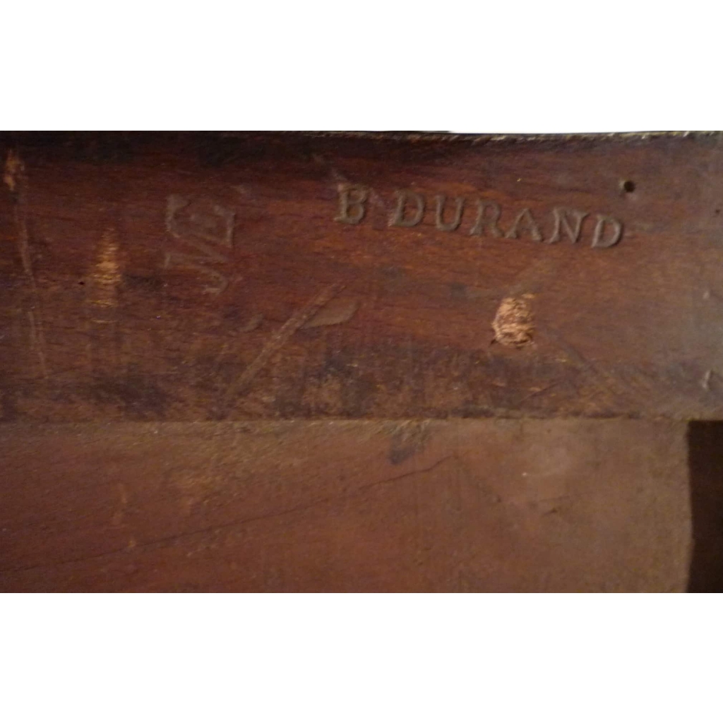 petit meuble à deux vantaux 18 ème siècle estampillé Durant (Bon)