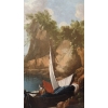 Peinture sur toile, marine, attribuée à Andrien Van Der Cabel. Réf: Charles 07. | Biron Peinture sur toile, marine, attribuée à Andrien Van Der Cabel. Réf: Charles 07.