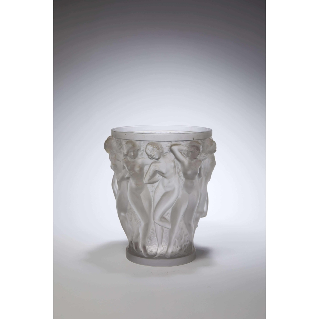 Lalique France : Vase Bacchantes Cristal | Biron |