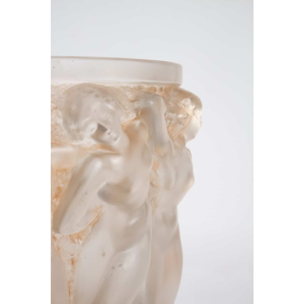 René lalique Vase « Bacchantes » 1935 | Biron René lalique Vase "Bacchantes" 1935