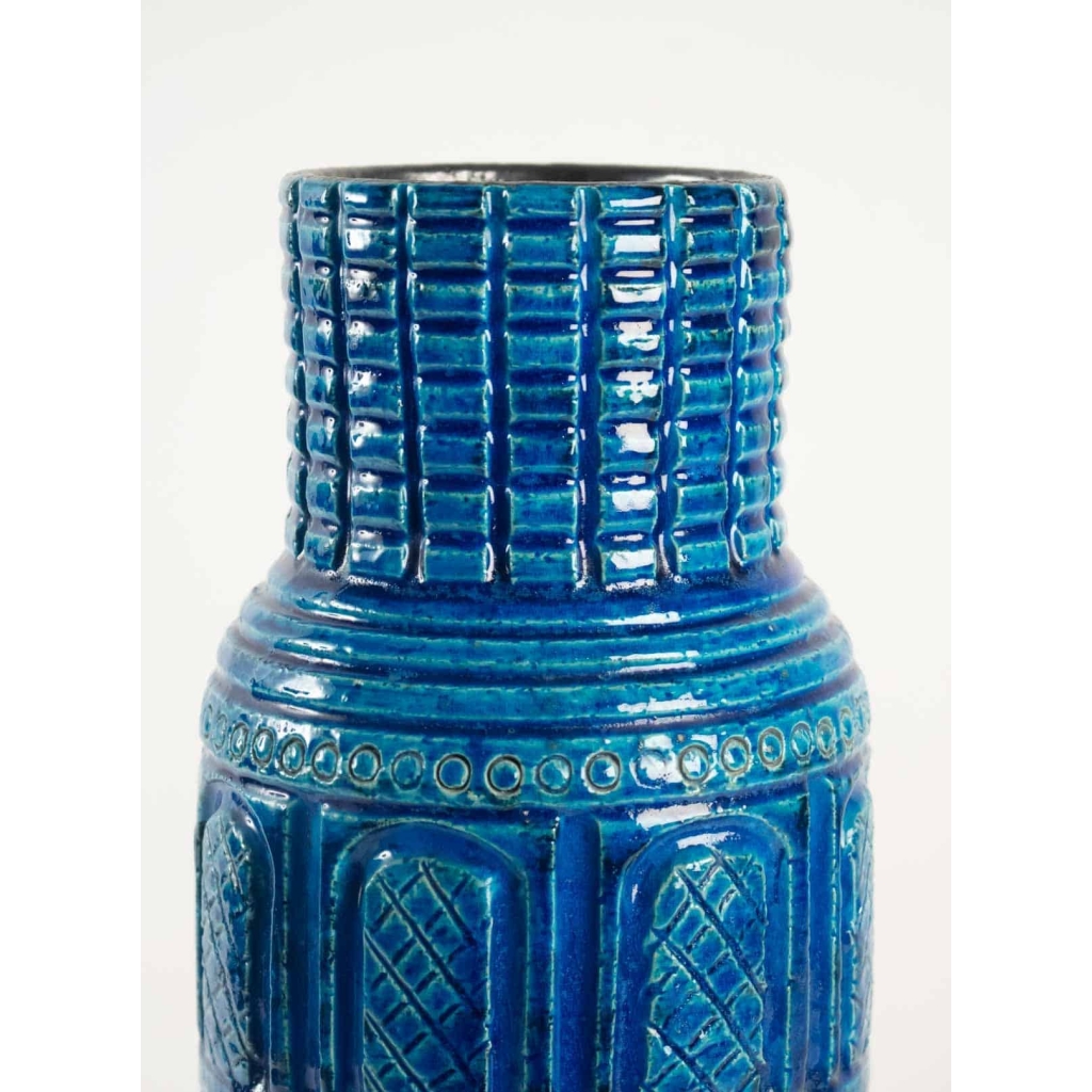Pol Chambost (1906 – 1983) – Grand vase cylindrique en céramique, année 50 | Biron |