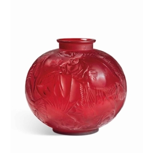 RENÉ LALIQUE (1860-1945) VASE POISSONS -1921