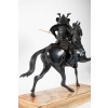 Importante Sculpture En Bronze, Samouraï, Japon, 1925. | Biron Importante Sculpture En Bronze, Samouraï, Japon, 1925.