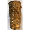 Tête à tête à bière en laiton repoussé. Réf: 184. | Biron Tête à tête à bière en laiton repoussé. Réf: 184.