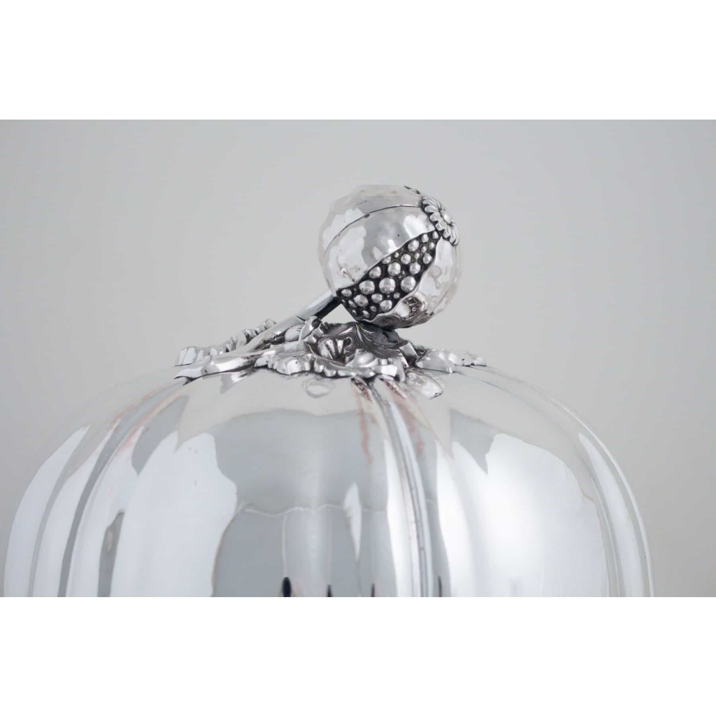 Paire de RECHAUDS et leurs CLOCHES en Métal Doublé Argent | Biron Paire de RECHAUDS et leurs CLOCHES en Métal Doublé Argent
