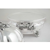 Paire de RECHAUDS et leurs CLOCHES en Métal Doublé Argent | Biron Paire de RECHAUDS et leurs CLOCHES en Métal Doublé Argent