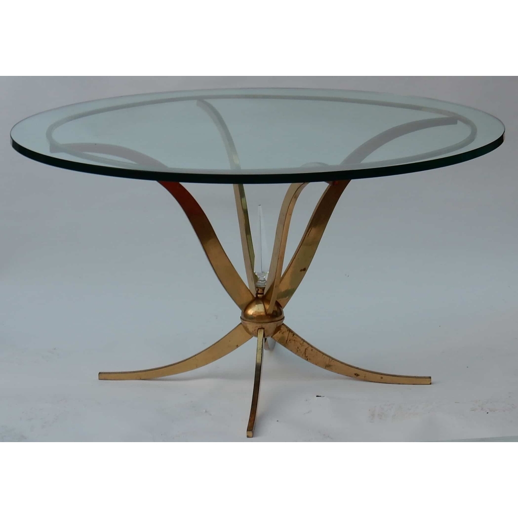 1940′ Guéridon ou Table Basse André Arbus de Style | Biron |||||||||