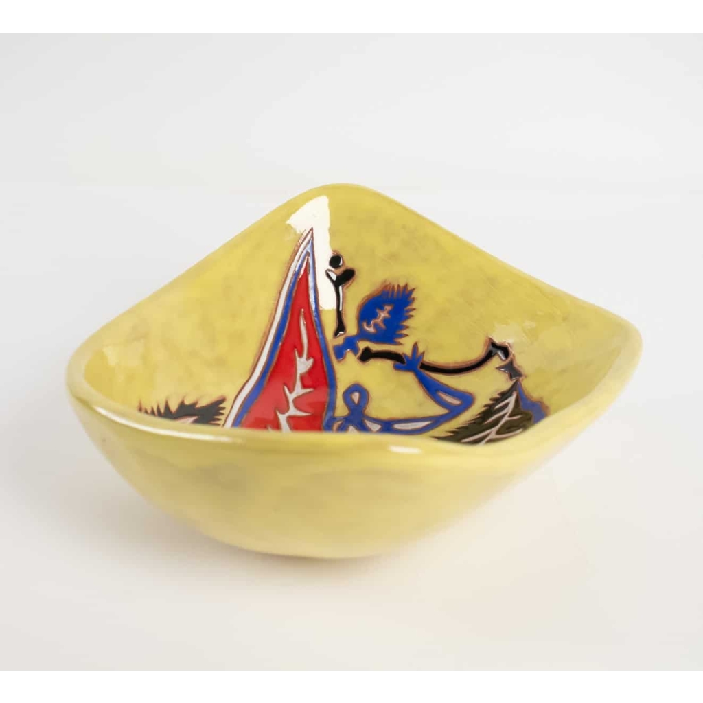 Jean Lurçat (1892 -1966) – coupe en céramique, année 50 | Biron Jean Lurçat (1892 -1966) - coupe en céramique, année 50