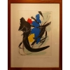 Jean MIOTTE Composition Gravure en couleur signée et numérotée | Biron |