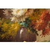 Alfred Godchaux (1835 – 1895): Roses et chrysanthèmes. | Biron Alfred Godchaux (1835 - 1895): Roses et chrysanthèmes.