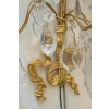 Spectaculaire Paire d’Appliques, 1930-1940, En Bronze Doré Et Pampilles En Cristal | Biron Spectaculaire Paire d'Appliques, 1930-1940, En Bronze Doré Et Pampilles En Cristal