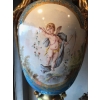 Importante paire de vases de Sèvres, bleu clair et bronzes dorés. Réf: 199. | Biron Importante paire de vases de Sèvres, bleu clair et bronzes dorés. Réf: 199.