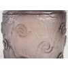 Daum Vase Art Déco Améthyste | Biron Daum Vase Art Déco Améthyste