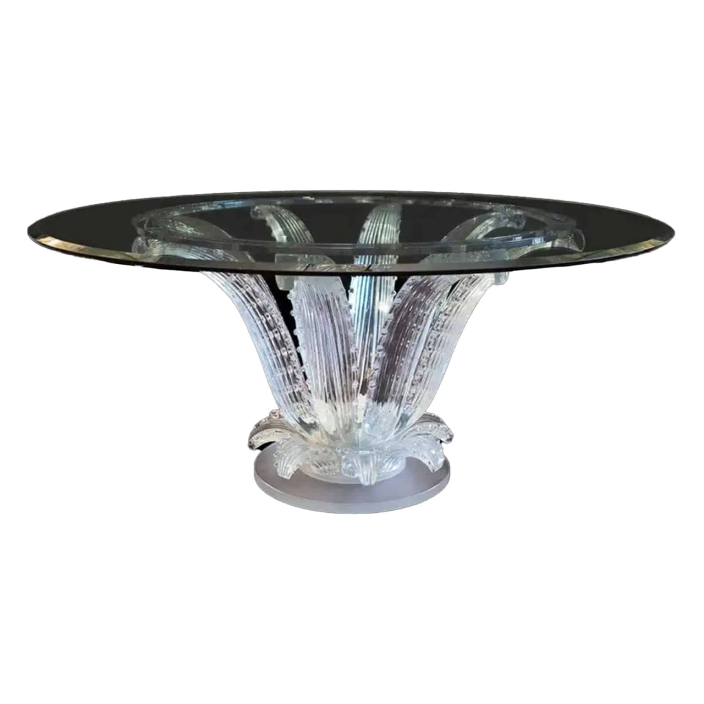 Cristal Lalique Table « CACTUS » | Biron Cristal Lalique Table "CACTUS"