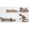 Bronze érotique russe en argent massif, signé. Réf: 156. | Biron Bronze érotique russe en argent massif, signé. Réf: 156.