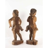 Paire d’anges XVIIIe siècle | Biron Paire d'anges XVIIIe siècle