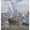 BARNOIN Henri tableau 20è siècle Bretagne port de Concarneau huile toile signée Certificat d’authenticité | Biron BARNOIN Henri tableau 20è siècle Bretagne port de Concarneau huile toile signée