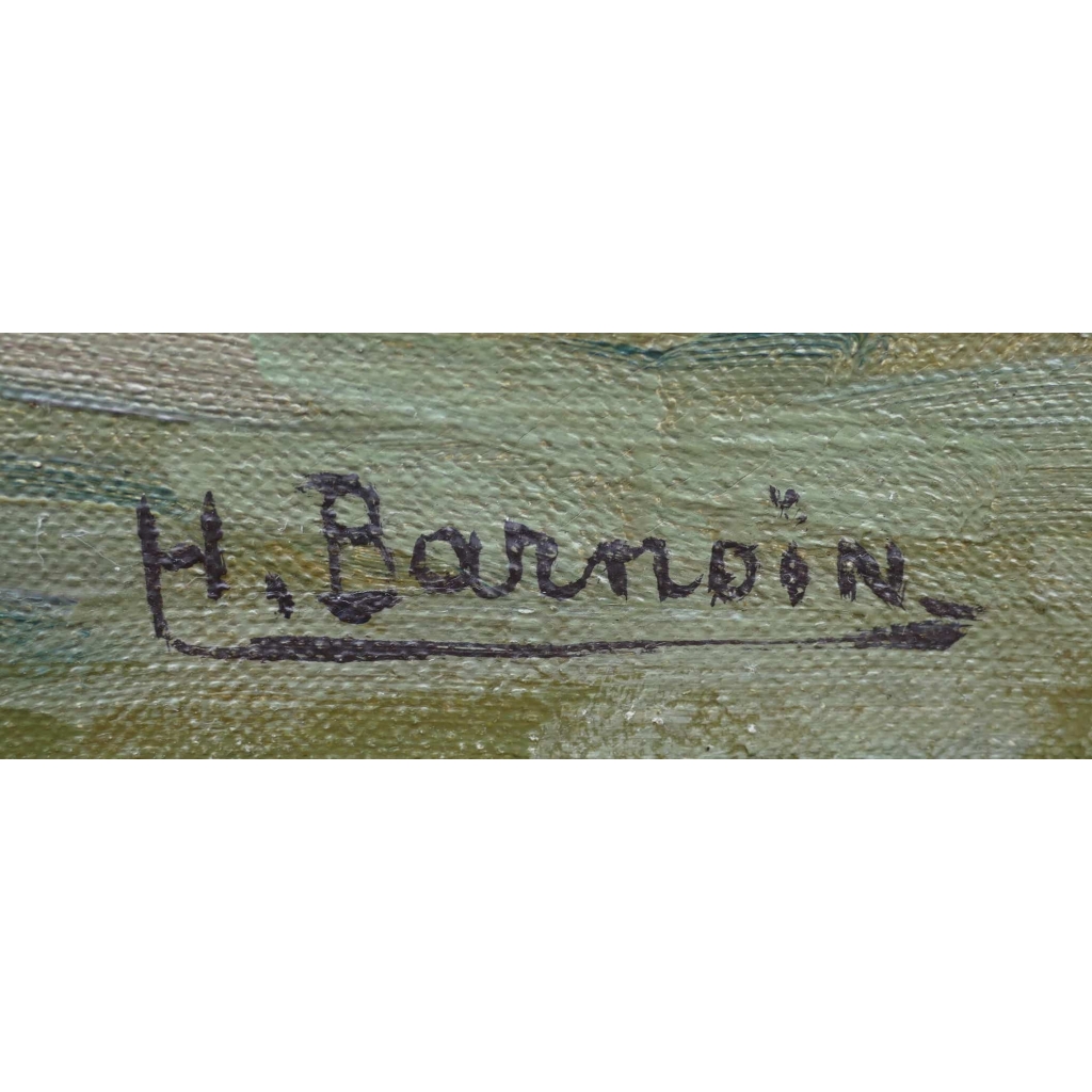 BARNOIN Henri tableau 20è siècle Bretagne port de Concarneau huile toile signée Certificat d’authenticité | Biron BARNOIN Henri tableau 20è siècle Bretagne port de Concarneau huile toile signée