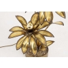 Maison Jansen, Lampe fleur en laiton doré, années 1970 | Biron Maison Jansen, Lampe fleur en laiton doré, années 1970