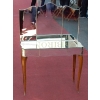 1940′ Coiffeuse Art Deco Avec Tryptique Miroirs | Biron 1940' Coiffeuse Art Deco Avec Tryptique Miroirs