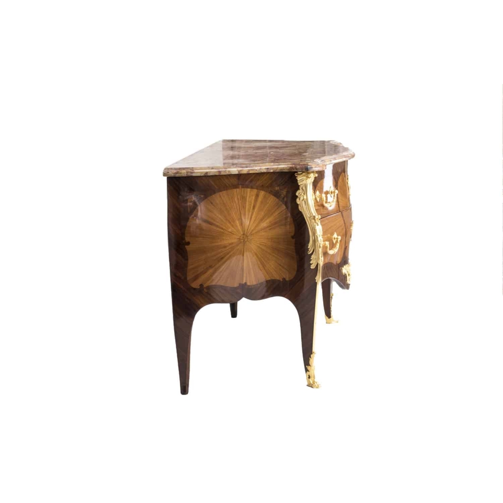 Henry Dasson, Commode marquetée de style Louis XV, avant 1894 | Biron Henry Dasson, Commode marquetée de style Louis XV, avant 1894