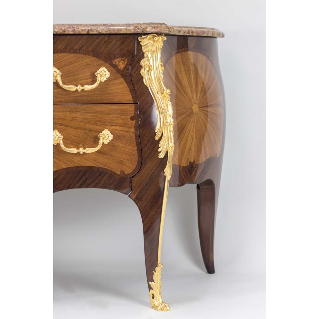 Henry Dasson, Commode marquetée de style Louis XV, avant 1894 | Biron Henry Dasson, Commode marquetée de style Louis XV, avant 1894