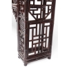 Grande console chinoise en bambou laqué rouge, fin XIXe siècle | Biron Grande console chinoise en bambou laqué rouge, fin XIXe siècle