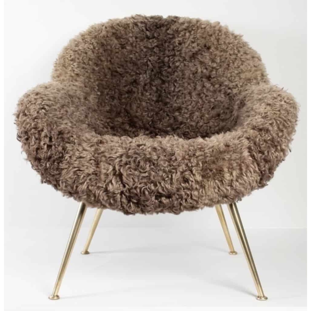 Paire de Fauteuils de Fritz Neth 1950