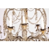 Grand lustre Génois, verre de Murano et cristal, époque 1900 | Biron Grand lustre Génois, verre de Murano et cristal, époque 1900