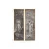 Manufacture Dufour, Paire de grisailles « Psyché et Cupidon », vers 1815 | Biron ||||||||||
