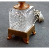 1970 Lampe cristal et bronze