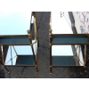 1950/70′ Paire d’Etagères en Laiton à 3 Niveaux Maison Bagués Plateaux Miroirs 32 X 32 cm | Biron 1950/70' Paire d'Etagères en Laiton à 3 Niveaux Maison Bagués Plateaux Miroirs 32 X 32 cm