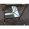 1950/70′ Paire d’Etagères en Laiton à 3 Niveaux Maison Bagués Plateaux Miroirs 32 X 32 cm | Biron 1950/70' Paire d'Etagères en Laiton à 3 Niveaux Maison Bagués Plateaux Miroirs 32 X 32 cm