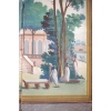 Paravent Directoire figurant un jardin d’inspiration néoclassique, fin XVIIIème siècle | Biron Paravent Directoire figurant un jardin d’inspiration néoclassique, fin XVIIIème siècle